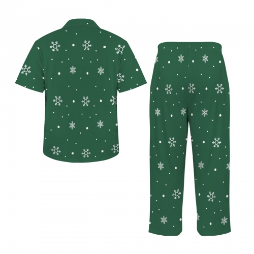 Men's V-Neck Pajama Set (Model Sets 32)