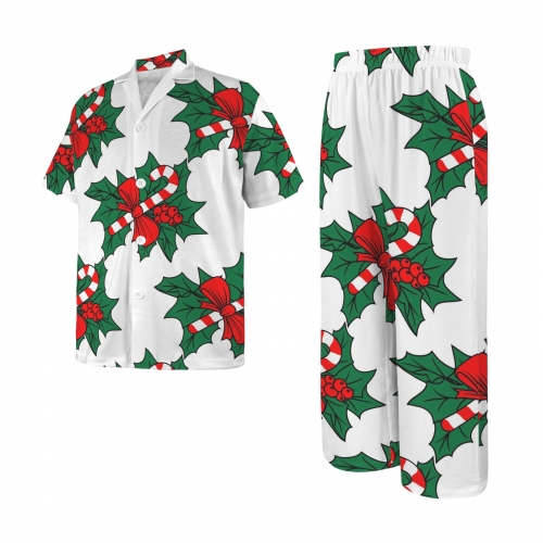 Big Girls' V-Neck Pajama Set (Model Sets 32)