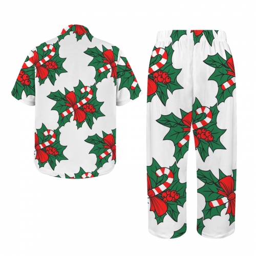 Big Girls' V-Neck Pajama Set (Model Sets 32)