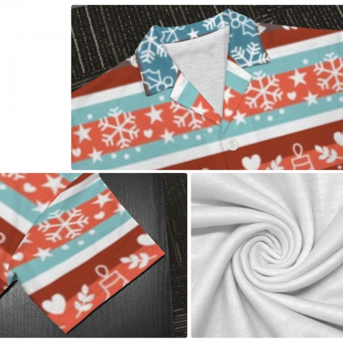 Little Girls' V-Neck Pajama Set (Model Sets 32)