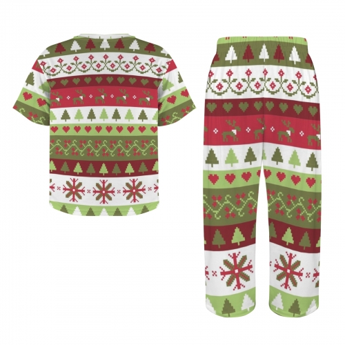 Big Boys' Crew Neck Pajama Set (Model Sets 31)