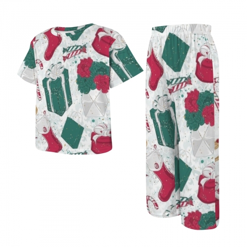 Little Boys' Crew Neck Pajama Set (Model Sets 31)