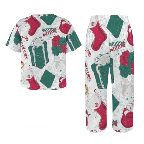 Little Boys' Crew Neck Pajama Set (Model Sets 31)