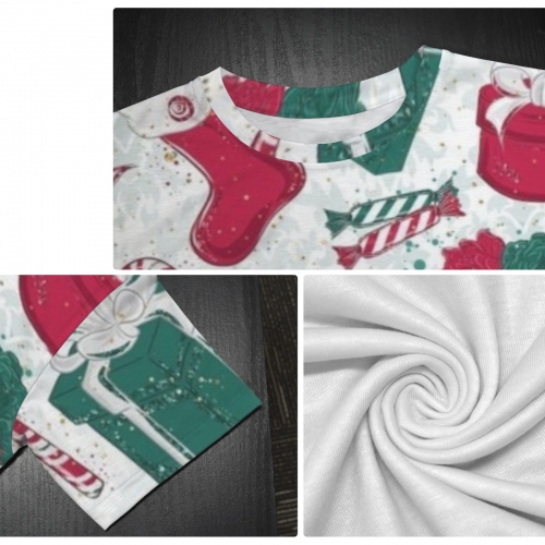 Little Boys' Crew Neck Pajama Set (Model Sets 31)