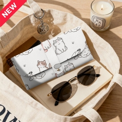 PU Leather Eyeglass Case