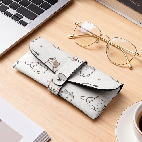 PU Leather Eyeglass Case