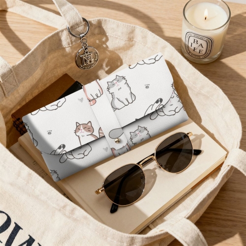 PU Leather Eyeglass Case