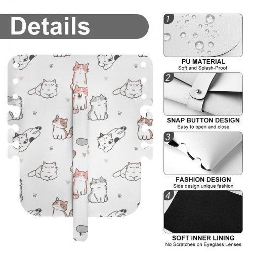 PU Leather Eyeglass Case