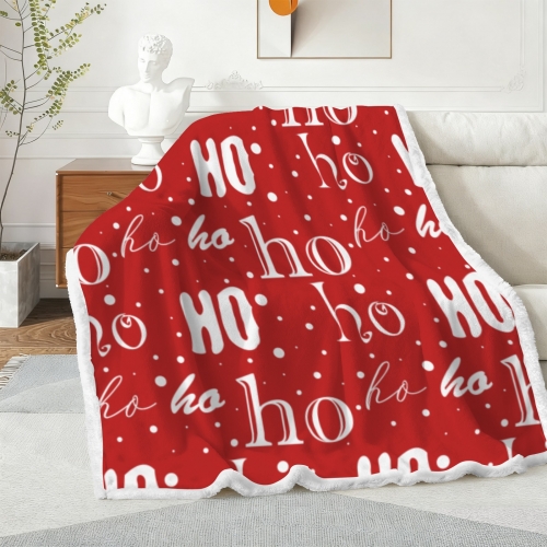 Double-Layer Flannel Sherpa Blanket