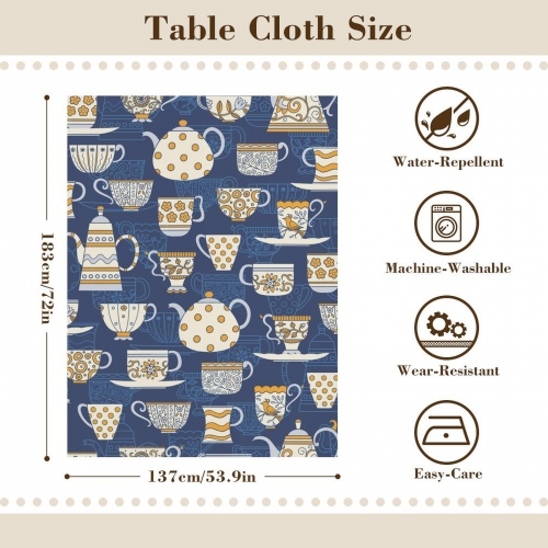 Oxford Rectangular Tablecloth (137 x 183 cm)