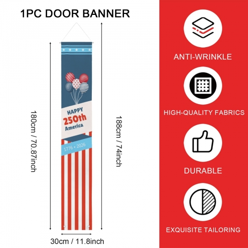 Hanging Door Banner(Single-Panel) | Ships from USA