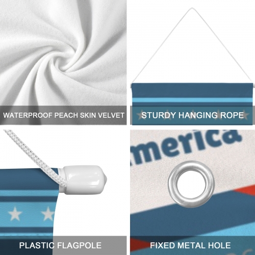 Hanging Door Banner(Single-Panel) | Ships from USA