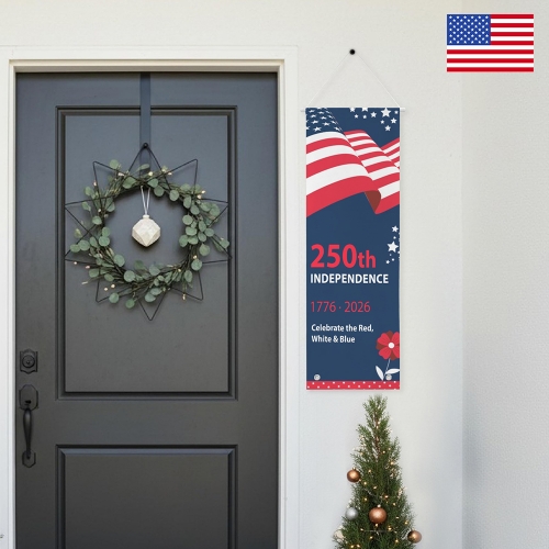 Hanging Door Banner 30×90cm (Single-Panel) | Ships from USA