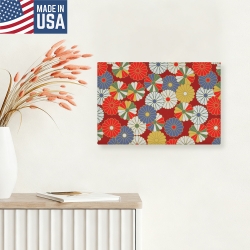 Frame Canvas Print 12" x 8" (Made in USA)