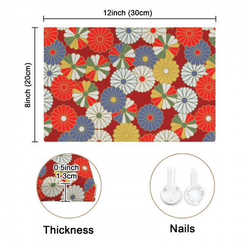 Frame Canvas Print 12" x 8" (Made in USA)