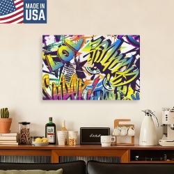 Frame Canvas Print 24" x 16" (Made in USA)