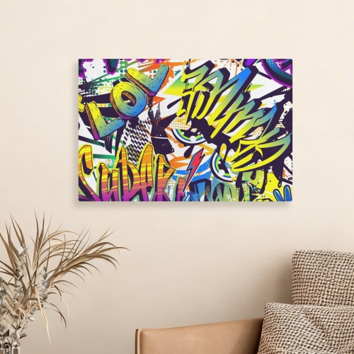 Frame Canvas Print 24" x 16" (Made in USA)