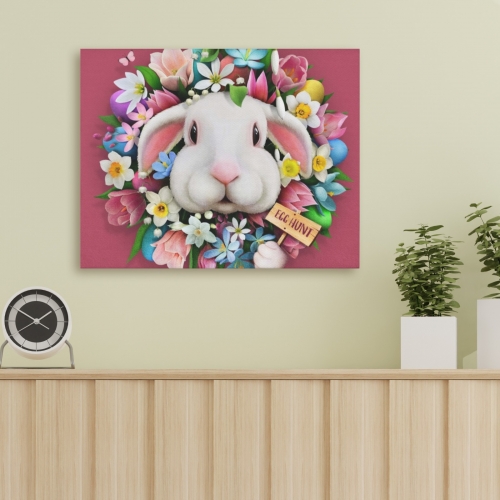 Frame Canvas Print 14" x 11" (Made in USA)