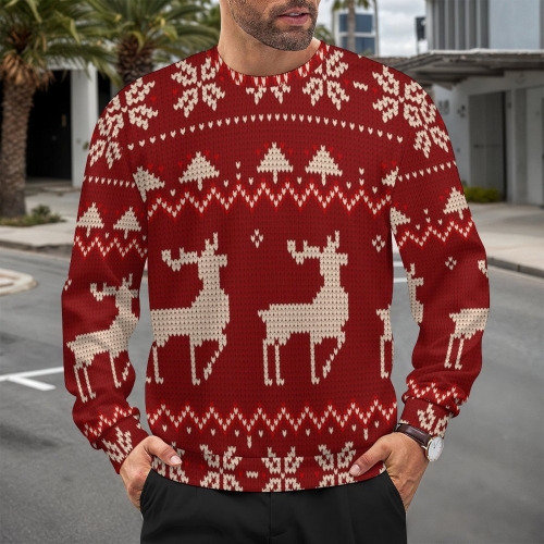 All Over Print Sweater