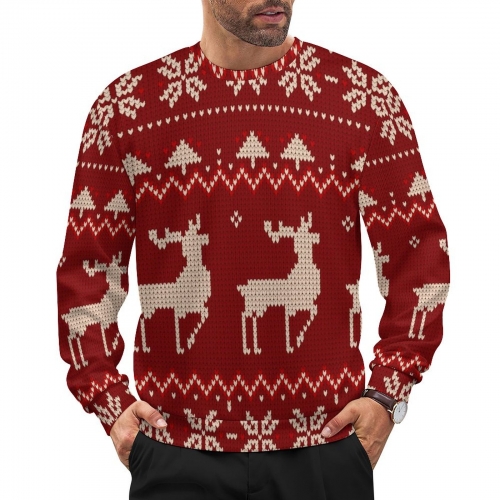 All Over Print Sweater