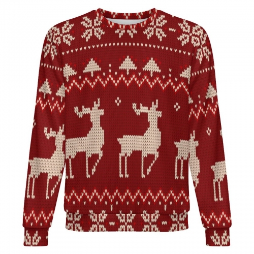 All Over Print Sweater