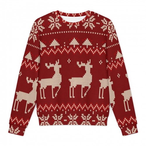 All Over Print Sweater