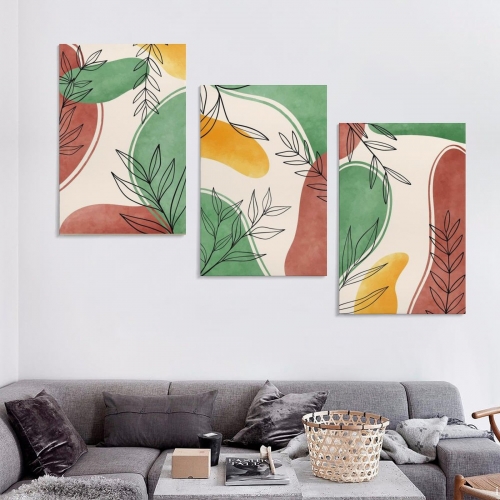 Triptych Decorative Frame 8" × 12"