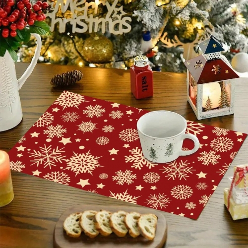 7 Pieces Table Runner and Placemats Set (Made in USA)