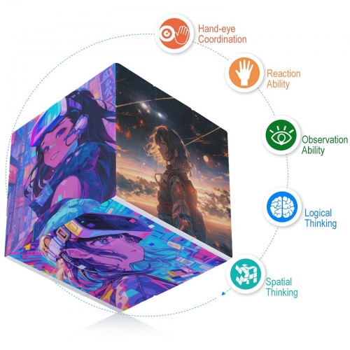 Custom 3×3 Magic Cube Puzzle