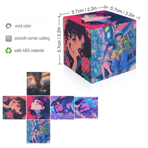 Custom 3×3 Magic Cube Puzzle