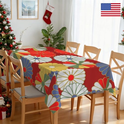 Rectangular Tablecloth 102" x 60"  | Ships from USA