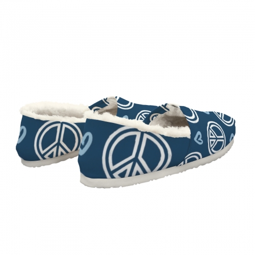 Men's Fleece-Lined Canvas Slip-On