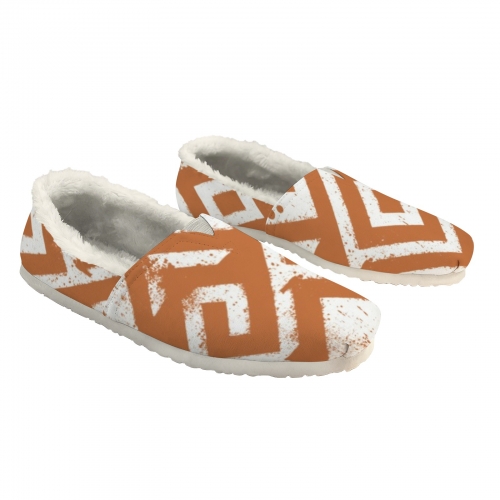 Women's Fleece-Lined Canvas Slip-On