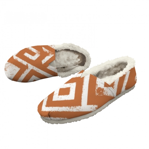 Women's Fleece-Lined Canvas Slip-On