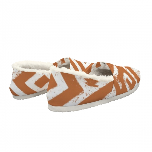 Women's Fleece-Lined Canvas Slip-On