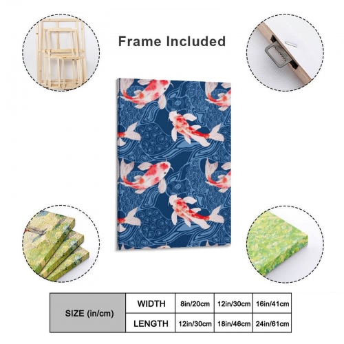 Canvas Print 8"×12" / 12"×18" / 16"×24" | Ships from USA