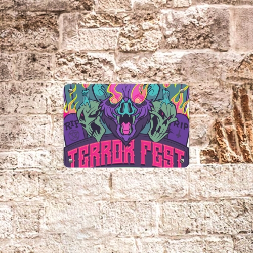 Metal Sign 12"x8" (Made in Japan)