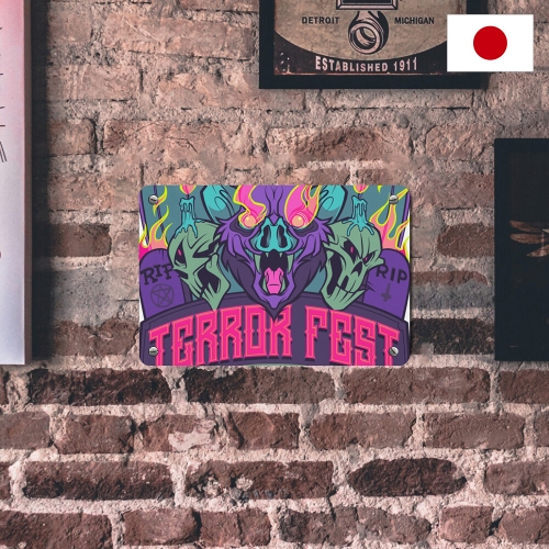 Metal Sign 12"x8" | Ships from Japan