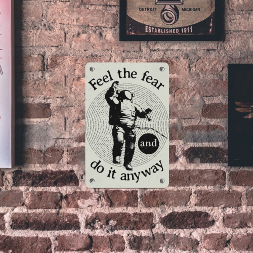 Metal Sign 8"x12" (Made in Japan)