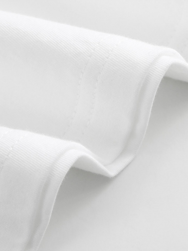 Cotton Short Sleeve T-Shirt (Back Print)(Made in AUS)