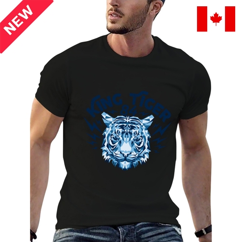 Cotton Short Sleeve T-Shirt (Front Print) | Ships from Canada