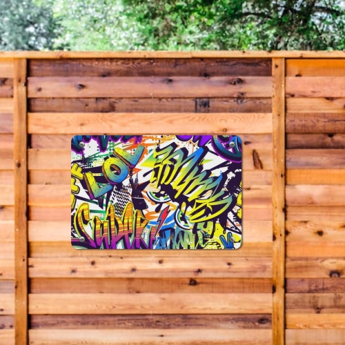 Metal Tin Sign 12"x8"(Set of 2) (Made in Japan)