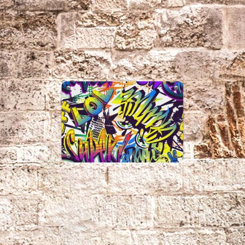 Metal Tin Sign 12"x8"(Set of 2) (Made in Japan)