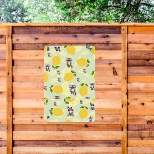 Metal Sign 8"x12"(Set of 2) (Made in Japan)