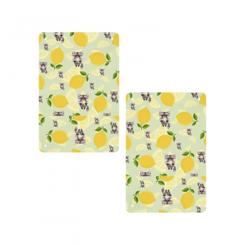 Metal Sign 8"x12"(Set of 2) (Made in Japan)