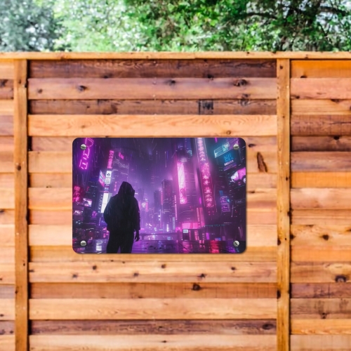 Metal Sign 12"x8"(Set of 2)(Customizable Separately) (Made in Japan)