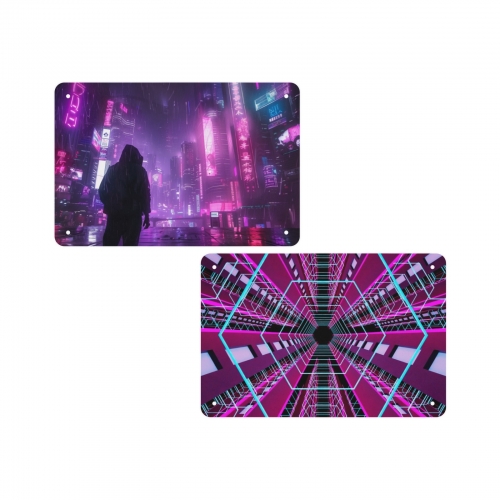 Metal Sign 12"x8"(Set of 2)(Customizable Separately) (Made in Japan)