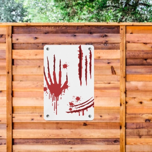 Metal Sign 8"x12"(Set of 2)(Customizable Separately) (Made in Japan)