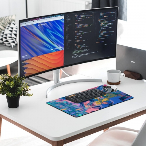 Rectangle Mousepad (with Stitched Edges)30x60cm