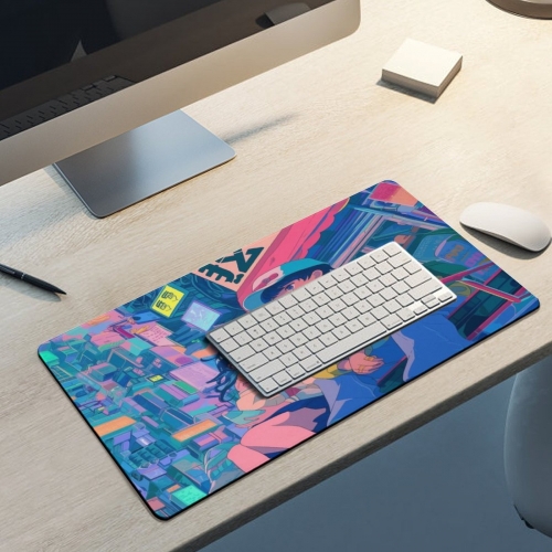 Rectangle Mousepad (with Stitched Edges)30x60cm